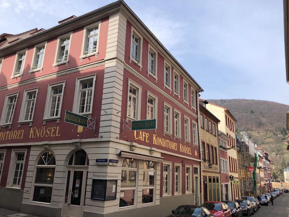 Cafe & Hotel Knoesel Heidelberg Eksteriør bilde