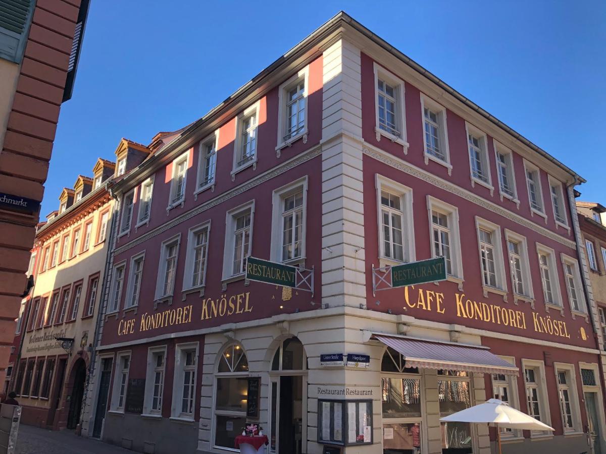 Cafe & Hotel Knoesel Heidelberg Eksteriør bilde